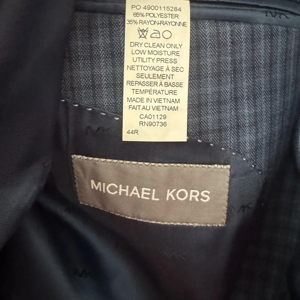 Michael Kors Modern Fit Patterned Sport Coat